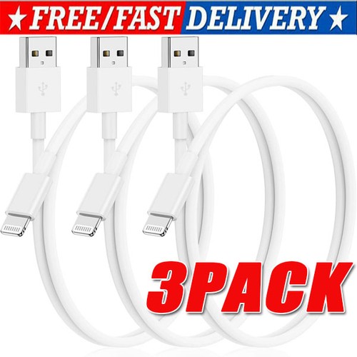 3pack usb data fast charger - data,