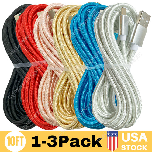 10ft long usb fast charger - usb,