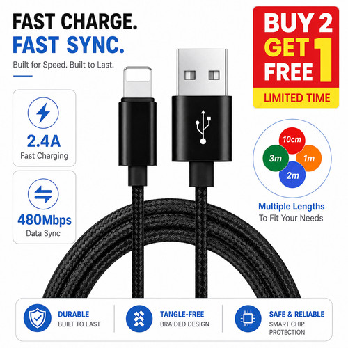 For iphone charger cable heavy - for,